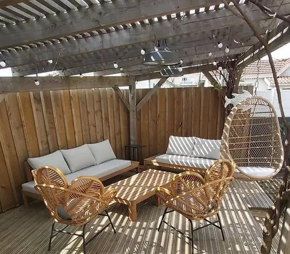 Villa La Maison Tchanquee Jusqu'a 12 Personnes Jacuzzi Prive Gujan-Mestras